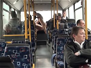 Lindsey Olsen tears up her boy on a public bus